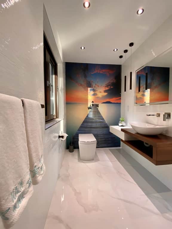New Waterfront Villa at Magens Bay & Jeep option
